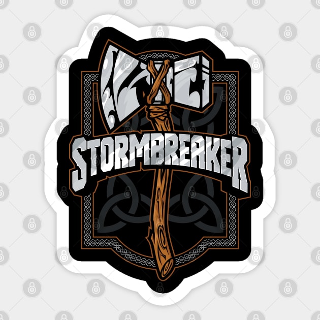 Stormbreaker Sticker by vecturo